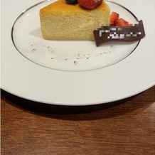 横浜ベイシェラトン ホテル＆タワーズの画像｜とても美味しかったチーズケーキ