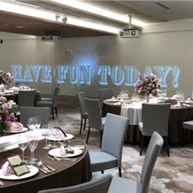 横浜ベイシェラトン ホテル＆タワーズの画像｜映像好きの新郎新婦におすすめ！二次会会場にピッタリ。