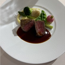 横浜ベイシェラトン ホテル&タワーズの画像|式場見学の際の試食です