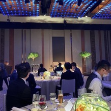 グランド ハイアット 東京の画像｜テーブルの花が素敵でした