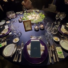 グランド ハイアット 東京の画像｜テーブルコーディネート