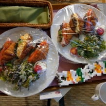 旧軽井沢礼拝堂 旧軽井沢ホテル音羽ノ森の画像｜挙式当日の朝食（ルームサービス）
とてもおいしかったです