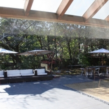 The Private Garden FURIAN 山ノ上迎賓館の画像｜ケーキカットする場所です。