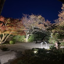 The Private Garden FURIAN 山ノ上迎賓館の画像｜夜の日本庭園