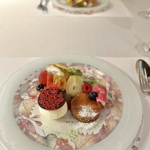 The Private Garden FURIAN 山ノ上迎賓館の画像｜試食会でのワンプレート(スイーツ)