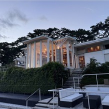 指帆亭 Shihantei Pine Tree Resortの画像｜チャペルからみた、披露宴会場