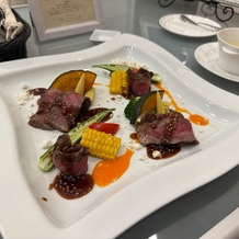 ラ・セーヌブランシュの画像｜試食の黒毛和牛