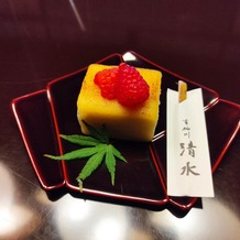 有栖川清水の画像｜試食4　芋羊羹