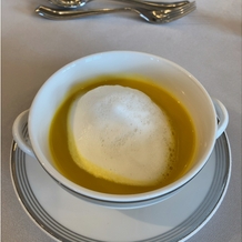 ウェスティンホテル仙台の画像｜スープ。スープひとつにも手間をかけてるところはさすがでした。