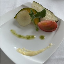 アルモニーアンブラッセ ウエディングホテルの画像｜野菜ソムリエが選んだ野菜です。