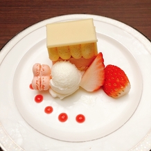 東京ベイ舞浜ホテルの画像｜試食のデザート
