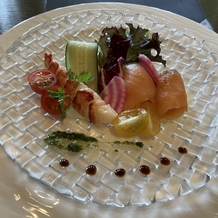 ホテルグランドティアラ南名古屋の画像｜前菜は、一品ずつ手が込んでいて美味しかったです