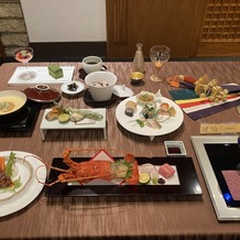 SHOZAN &amp;nbsp;RESORT &amp;nbsp;KYOTO（しょうざんリゾート京都）の画像｜料理のコースの展示