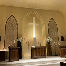 南青山ル・アンジェ教会の画像｜3段階の照明調節が可能