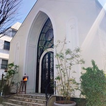 南青山ル・アンジェ教会の画像｜チャペル外観