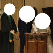 南青山ル・アンジェ教会の画像｜結婚宣誓書の署名セレモニーもあります
