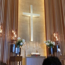 覚王山ル・アンジェ教会の画像｜式前のお写真です。厳かな雰囲気です。
