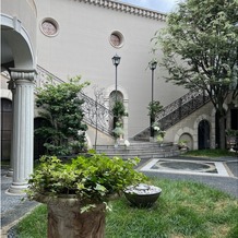 北山ル・アンジェ教会の画像｜中庭
