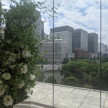 パレスホテル東京（PALACE HOTEL TOKYO）の画像｜挙式会場からの景色2