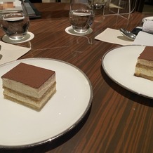 パレスホテル東京（PALACE HOTEL TOKYO）の画像｜試食のティラミス