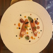 パレスホテル東京（PALACE HOTEL TOKYO）の画像｜下見に行った際に頂いたお料理です。