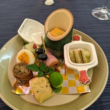 福山ニューキャッスルホテルの画像｜最初のお料理