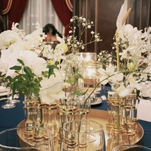 ホテルニューグランドの画像｜テーブル装花