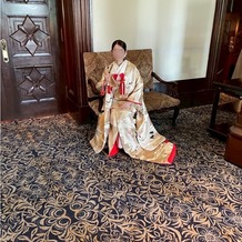 ホテルニューグランドの画像｜持ち込み衣装です
ロビーの雰囲気は和装もぴったりでした