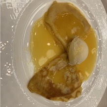 ホテルオークラ神戸の画像｜オレンジベースのクレープ美味しかった