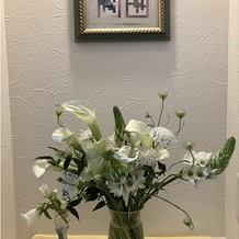 西鉄グランドホテルの画像｜日比谷花壇さんにご用意いただいたブーケは、蕾が沢山あるものを
ご用意いただき自宅でも楽しめました。