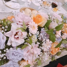 アニヴェルセル 大阪の画像｜お花がとても綺麗でした