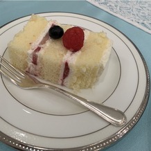 アニヴェルセル 白壁の画像｜ケーキのスポンジがとてもふわふわで美味しかったです♪