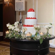 パレスホテル大宮(Palace Hotel Omiya)の画像｜王道の苺のウェディングケーキ