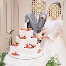 Ｐａｌａｃｅ　Ｈｏｔｅｌ　Ｔａｃｈｉｋａｗａ（パレスホテル立川）の画像｜ケーキ入刀