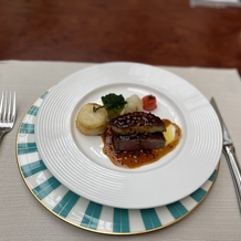 水戸プラザホテルの画像｜メインのお肉料理です。