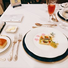 水戸プラザホテルの画像｜前菜とウエルカムドリンク、パンです。どれもすごく美味しかったです。