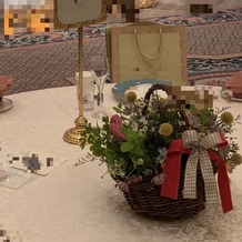 東京ディズニーシー・ホテルミラコスタの画像｜ゲストテーブル装花