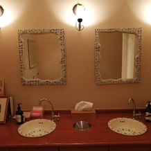 VILLAS DES MARIAGES 太田（ヴィラ・デ・マリアージュ　太田）の画像｜女子トイレの手洗い場。清潔です。お湯は出ません。
