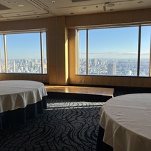 セルリアンタワー東急ホテルの画像｜披露宴会場からの眺めはとても良いです