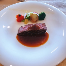 ＡＮＡクラウンプラザホテル富山の画像｜メイン料理でした。地元の牛肉を使っていて、とても柔らかく美味しかったです。