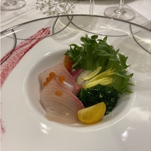 ラグナスイート名古屋　ホテル＆ウエディングの画像｜前菜も美味しかったです。
