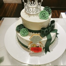 ラグナスイート名古屋　ホテル＆ウエディングの画像｜オリジナルのウエディングケーキだそうです