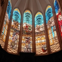 Casa　d’　Angela（カサ・デ・アンジェラ）の画像｜とても素敵なステンドグラスでした。入ったら瞬間から心を奪われました。