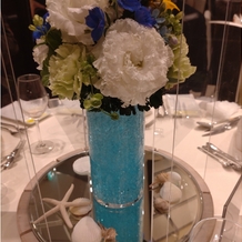 ラグナスイート新横浜　ホテル＆ウエディングの画像｜テーブル装花