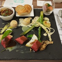 ラグナヴェール ＴＯＫＹＯの画像｜試食会 飾り付けがおしゃれです！お肉柔らかかったです？