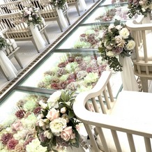 ラグナヴェール ＴＯＫＹＯの画像｜お花のバージンロード
