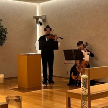 ハイアット リージェンシー 京都の画像｜弦楽器やオルガン、聖歌隊の生演奏が素敵でした。
