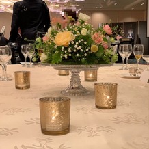 ホテルオークラ京都の画像｜かわいいキャンドル