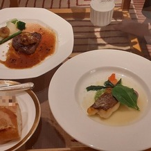 神戸ポートピアホテルの画像｜挙式後、ホテルのスイートで後泊をし、そこでメインの料理を出していただきました。