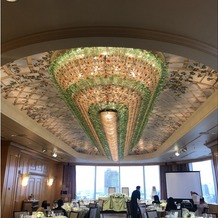 帝国ホテル　大阪の画像｜春をイメージした22階高層のお部屋です。40名ほどの収容です。